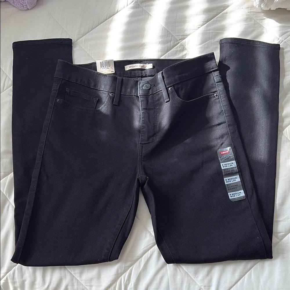 Levi's Black Skinny Jeans Classic Style